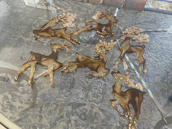 Reindeer Ornament Set