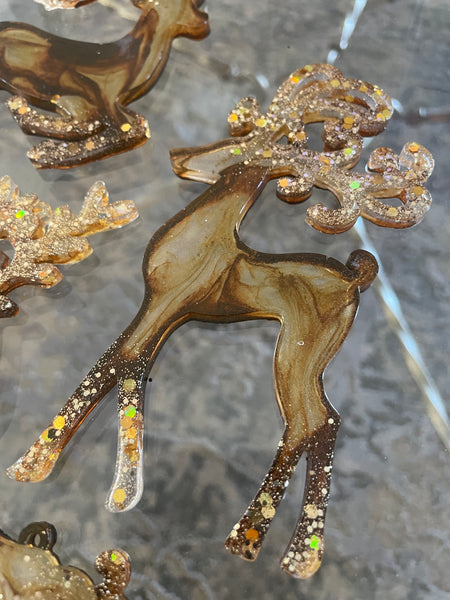Reindeer Ornament Set