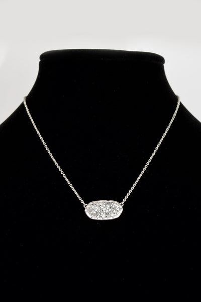 Dazzling Glitter Stone Necklace