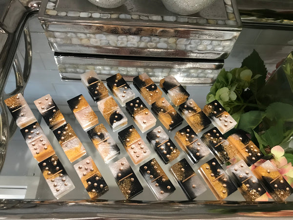 Who Dat Dominoes Set