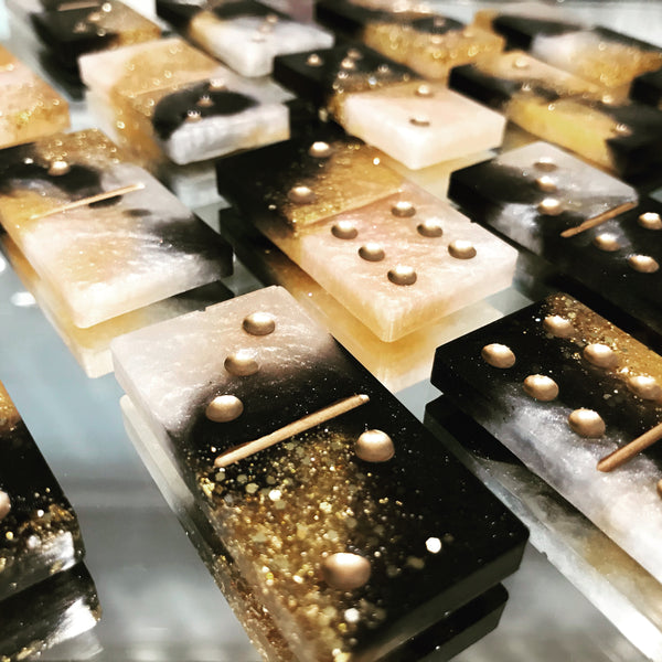 Who Dat Dominoes Set