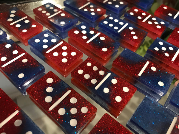 Ole Miss Dominoes Set