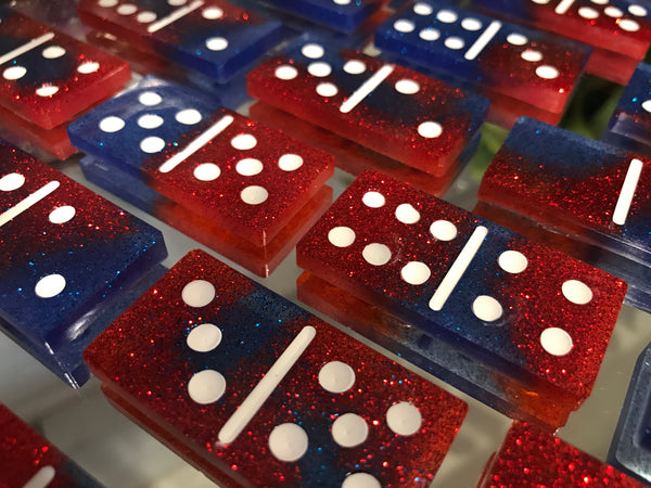Ole Miss Dominoes Set