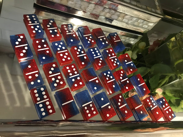 Ole Miss Dominoes Set