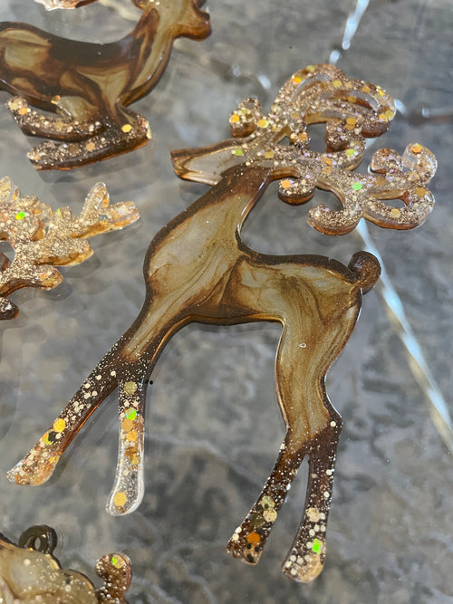 Reindeer Ornament Set