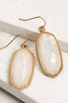 These stunning faceted glitter marquee earrings from Urbanista are simply gorgeous. Comes in Red, Gold, and White.